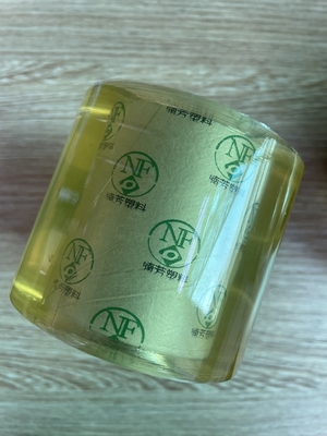 11.2mic-14mic Hand PVC Cling Film Moisture Proof 70mm Out Diameter