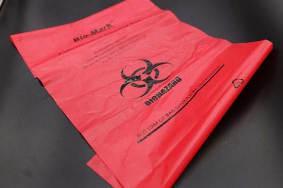 Disposable Biodegradable Autoclavable Biohazard Waste Bags For Household