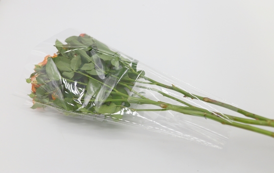 Clear Cellophane OPP Packaging Bag Bouquet Wrapping Sleeve Fresh Flower
