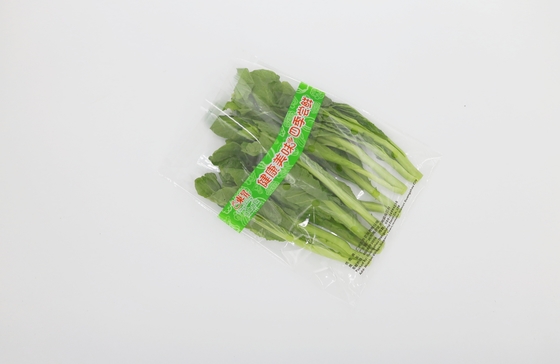 Organic Fruit Vegetable OPP Packaging Bag Flat Mouth Food Grade