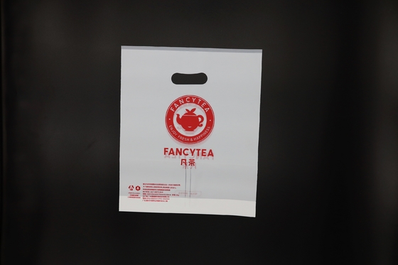 Compostable Cornstarch PLA PBAT Biodegradable Plastic Bags Zipper Top Sealing