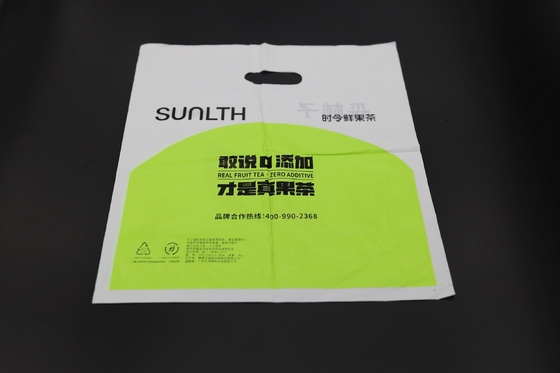 100% Compostable Carry Opp Pouch Grocery Retail Plastic Free Packing Biodegradable