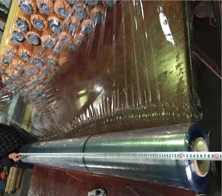 Non Sticky Packaging PVC Film 33kg 100cm Width 2inch Core Stretch Film For Packaging