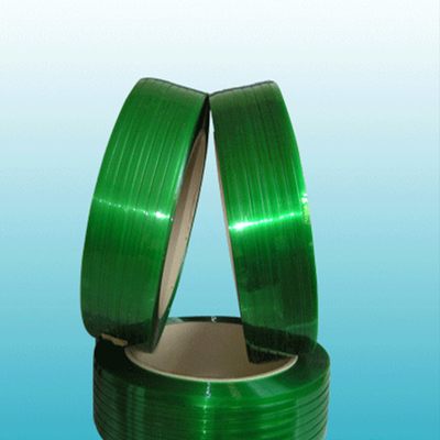 16mm Width PET Polyester Strapping 20kg Plastic Green PET Strap 0.5mm Thickness
