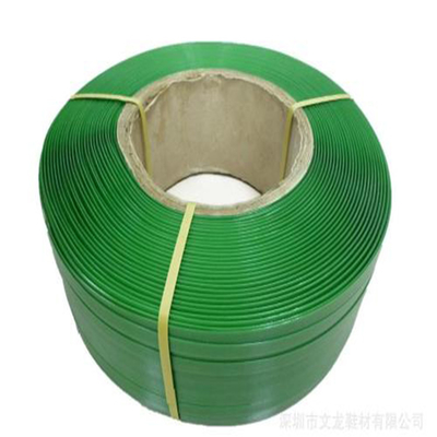 16mm Width PET Polyester Strapping 20kg Plastic Green PET Strap 0.5mm Thickness