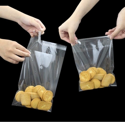 OEM Transparent OPP Packaging Bag Self Adhesive Biodegradable Cellophane Bags