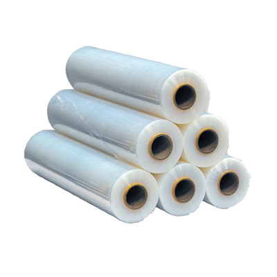 Scratch Proof Mini Stretch Film Rolls / Self Adhesive Plastic Film LLDPE