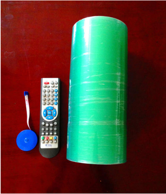 Transparent Yellow Packing Stretch Wrap Cling Film 60mm 130mic Thickness
