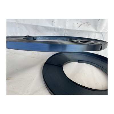 Direct 19mm Steel Strapping Banding Black Painted 0.5mm Thickness High Tensile