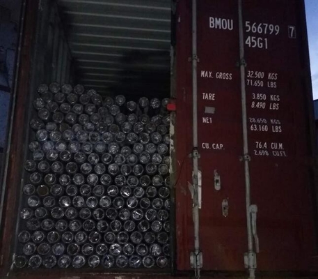 Blue PVC Plastic Film Sheet 0.033mm Thick Clear 50cm Width Film Roll For Packing