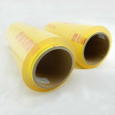 OEM PVC Clear Plastic Cling Wrap / Stretch Film Jumbo Roll For Packing Food