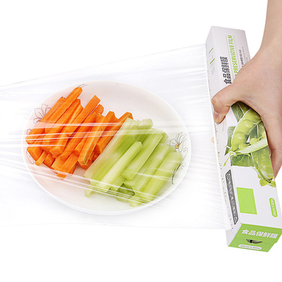 Compostable Film Plastic Cling Wrap Roll PLA Eco Friendly Transparent