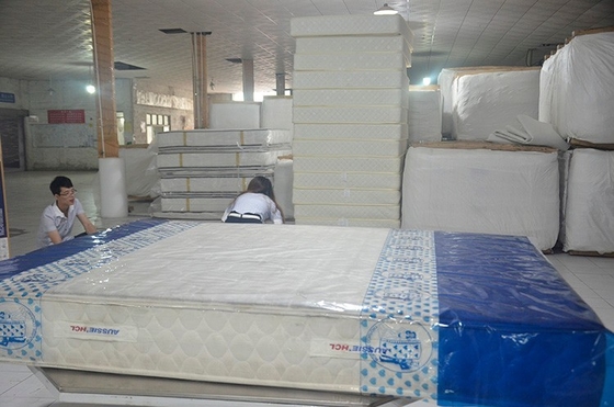 Queen Size Mattress Storage Bag PE Plastic Vacuum Hot Stamping